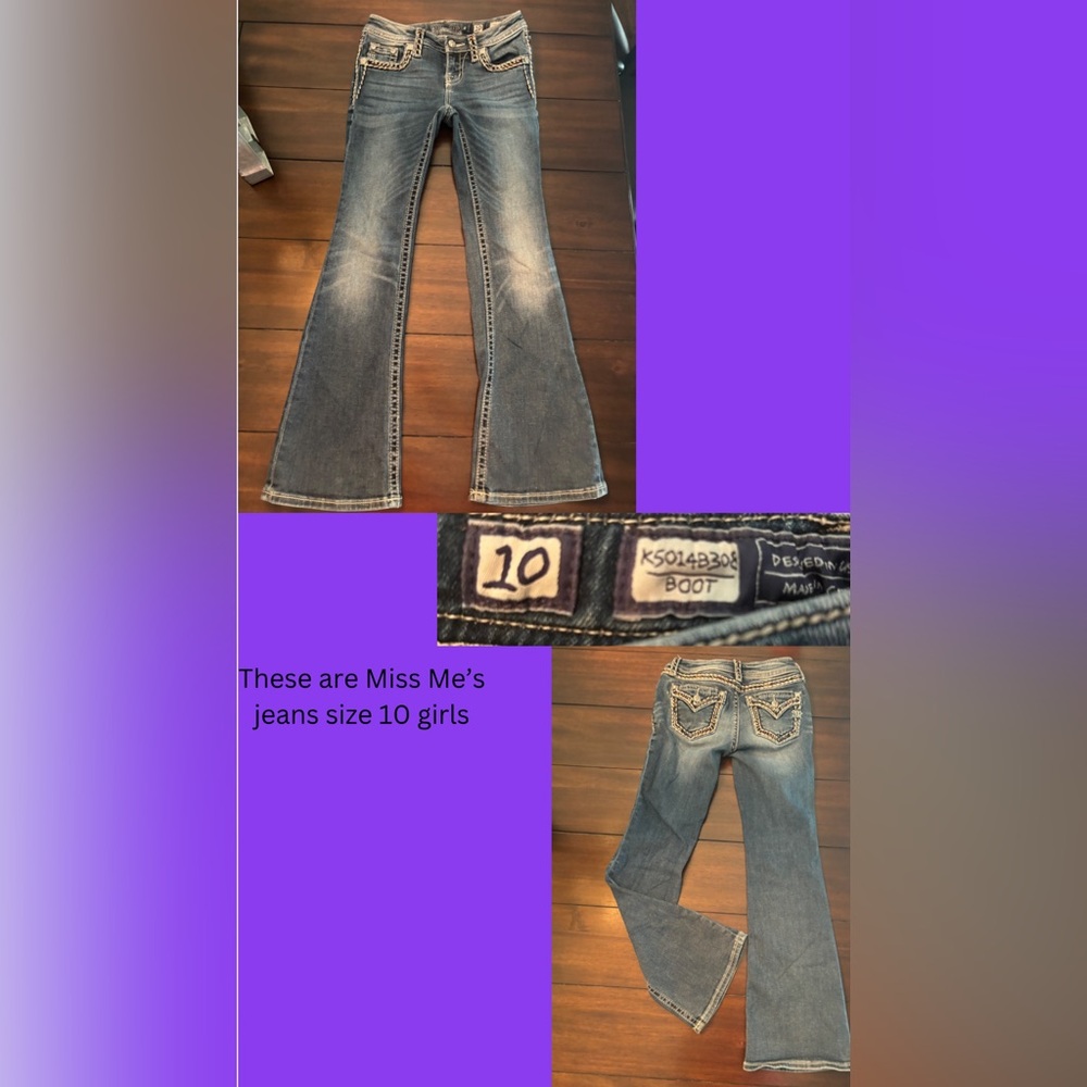 Girls jeans size 10